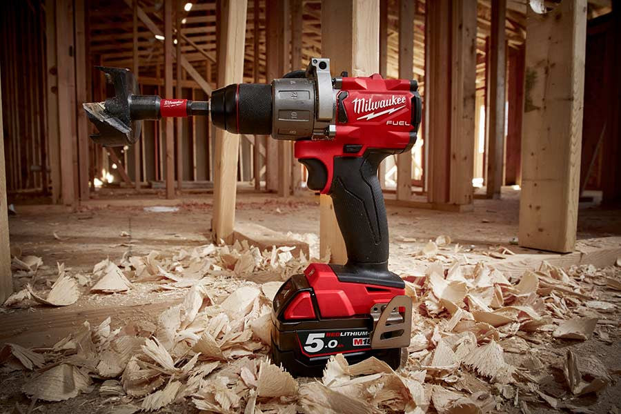 Milwaukee M18 FPD2 - Trapano avvitatore 18V Fuel, 2 batterie da 5.0Ah in valigetta Heavy Duty
