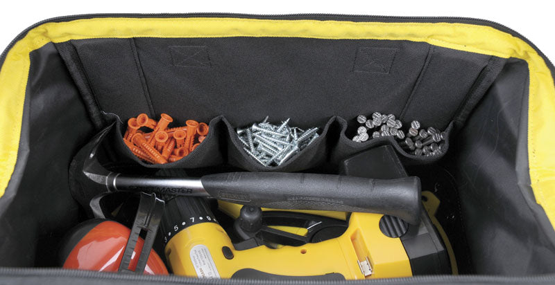 Stanley 1-96-183, borsa porta attrezzi 16" in tessuto con fondo rigido