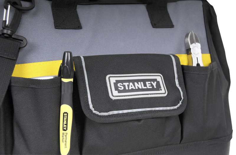 Stanley 1-96-183, borsa porta attrezzi 16" in tessuto con fondo rigido
