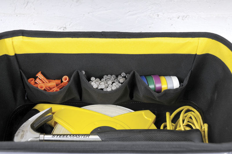 Stanley 1-96-193, bauletto porta attrezzi 16" in tessuto con fondo rigido