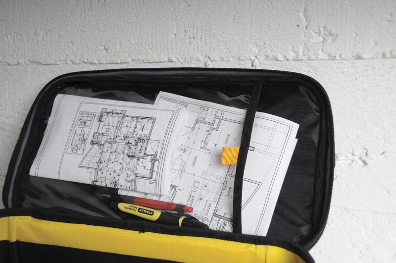 Stanley 1-96-193, bauletto porta attrezzi 16" in tessuto con fondo rigido