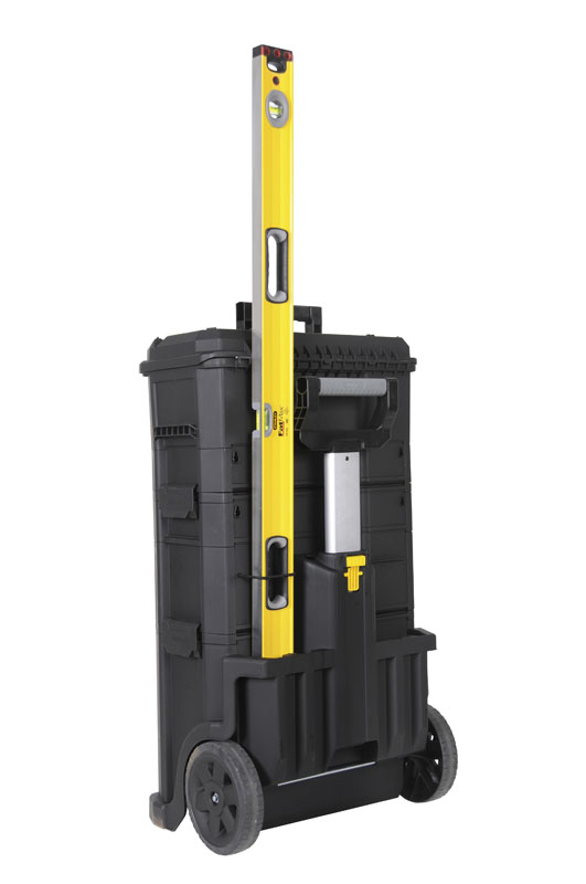 Stanley 1-79-206, trolley cassettiera modulare Rolling Workshop 3 in 1