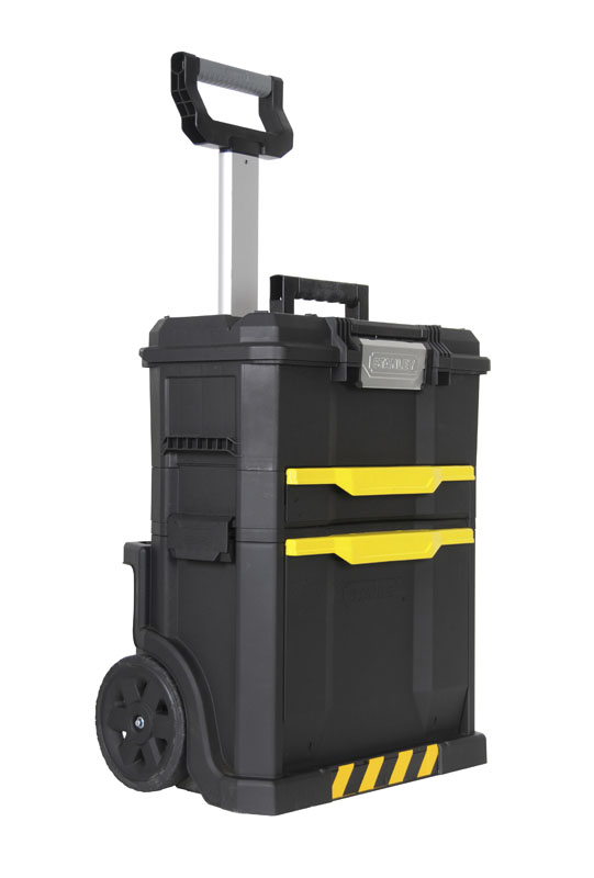 Stanley 1-79-206, trolley cassettiera modulare Rolling Workshop 3 in 1