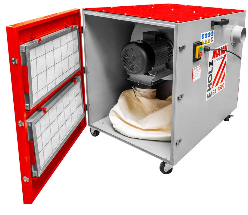 HOLZMANN mabs1500 230V Aspiratore polvere metalli trucioli metallici