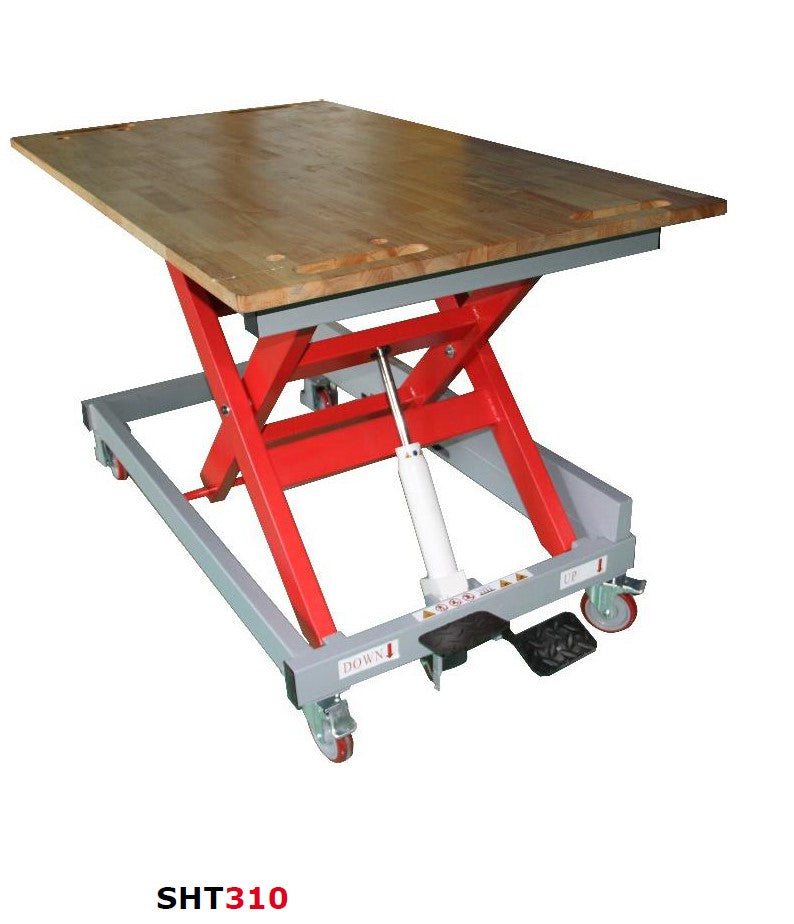 Holzmann SHT310 Tavolo Banco sollevamento idraulico a forbice elevatore mm 1580x900