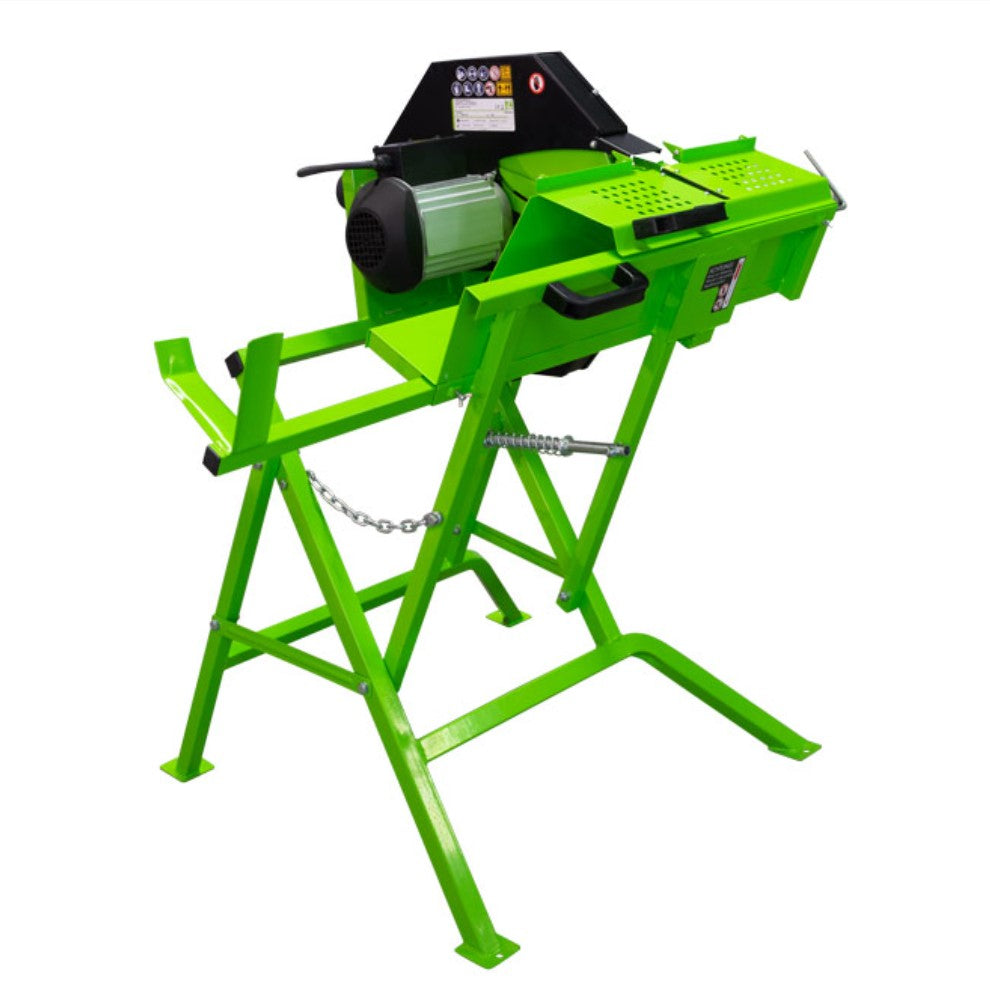 ZIPPER ZI-WP400TN Sega circolare elettrica tagliatronchi basculante lama 405 mm