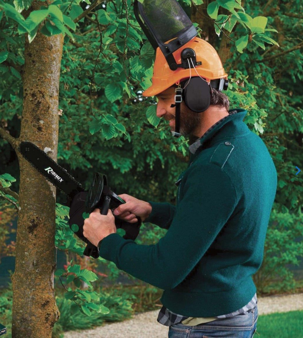 Ribimex PRTRT301 Motosega da potatura a scoppio 25,4cc barra 30 cm