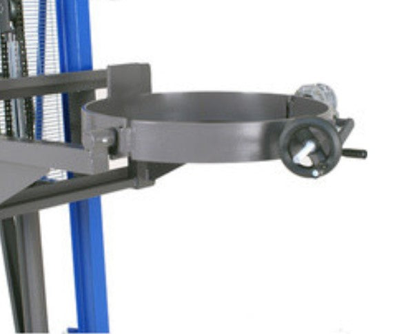 Sollevatore Manuale Ribalta Fusti portata 300 Kg alzata 1880 mm
