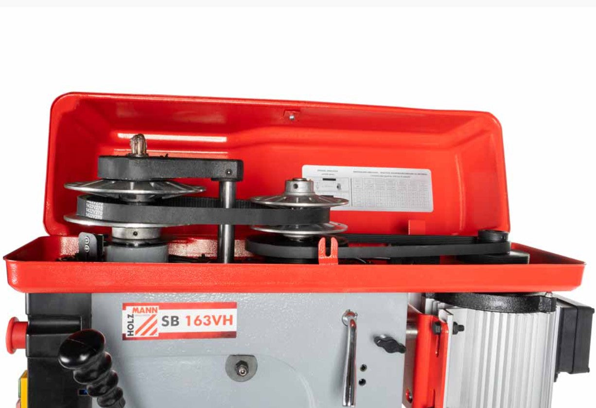 HOLZMANN sb163vh Trapano a colonna a cinghia 230v mandrino da 16 mm