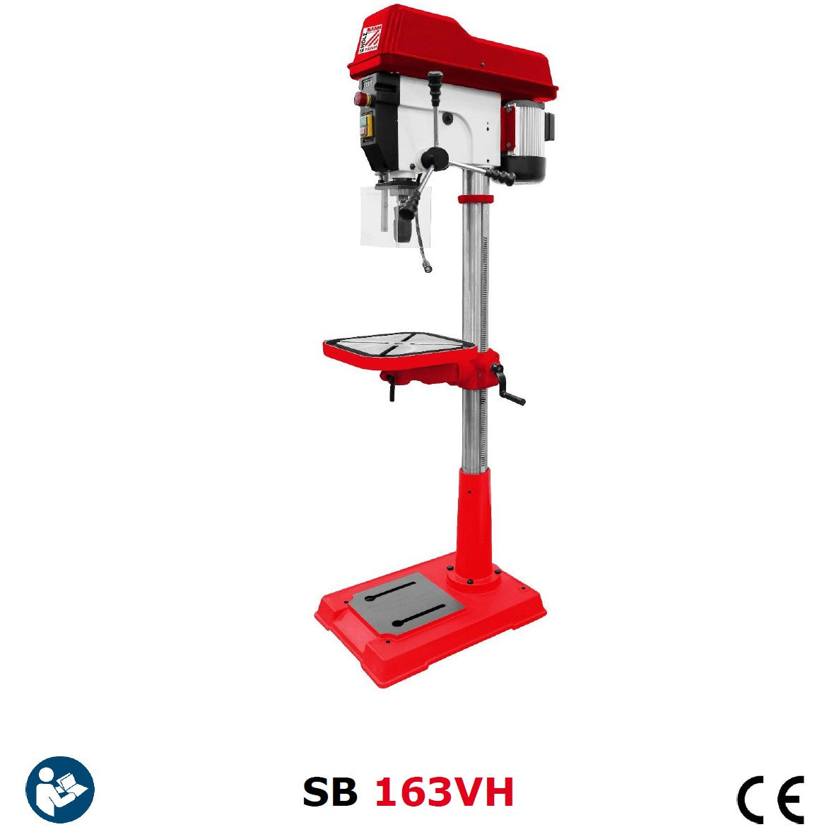 HOLZMANN sb163vh Trapano a colonna a cinghia 230v mandrino da 16 mm