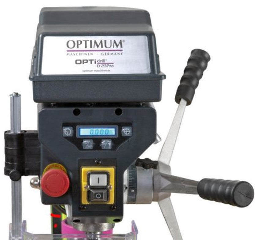 Optimum D17Pro - 230V - Trapano a colonna con trasmissione a cinghia