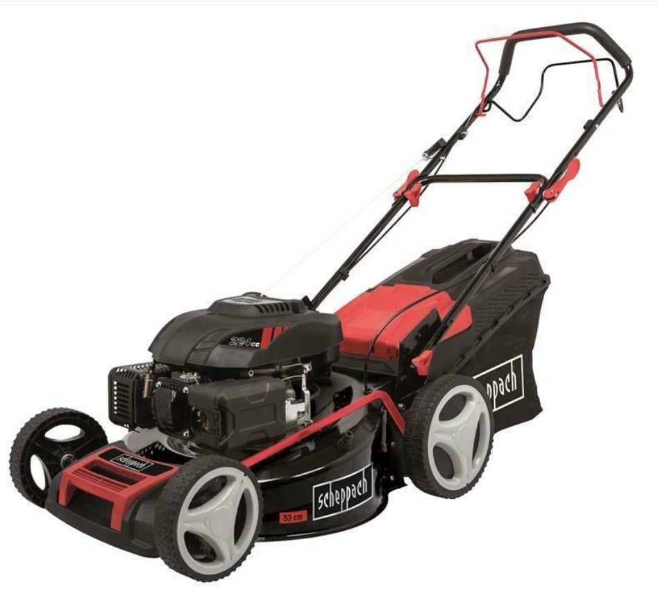 Scheppach ms225-53 5911241903 Rasaerba tagliaerba a scoppio semovente 225cc 53cm