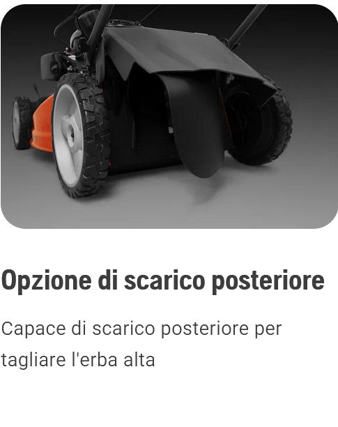 Husqvarna LC 353AWD 4x4 Tagliaerba a soppio 1.000 m² pendenze fino a 15° , 53 cm