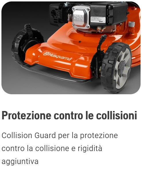 Husqvarna LC 353AWD 4x4 Tagliaerba a soppio 1.000 m² pendenze fino a 15° , 53 cm