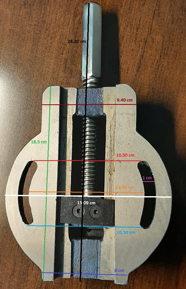 Morsa parallela da trapano Ariex - 118/80