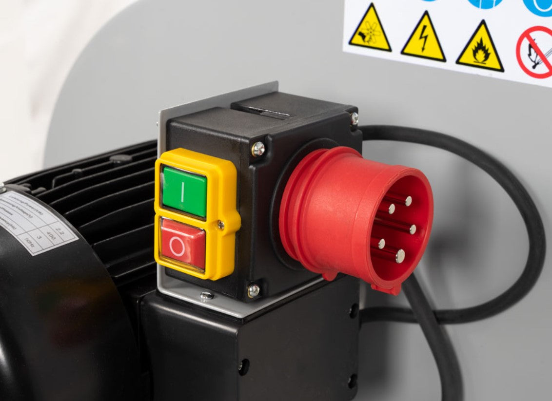 Holzmann ABS 3880 - Aspiratore per trucioli trifase, 400V