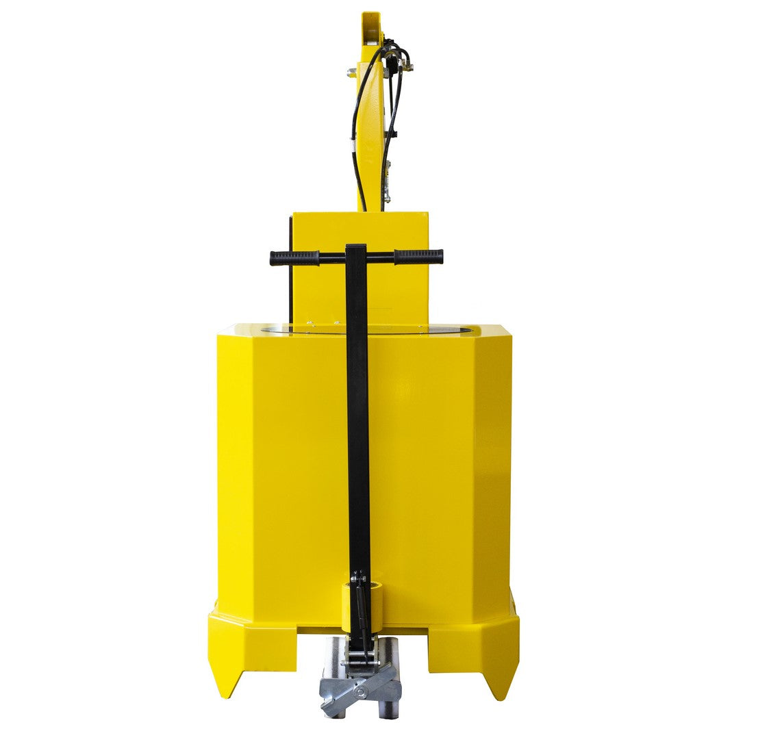 AxA GZ1000B - Gru gruetta idraulica a batteria, salita/discesa a singola velocità