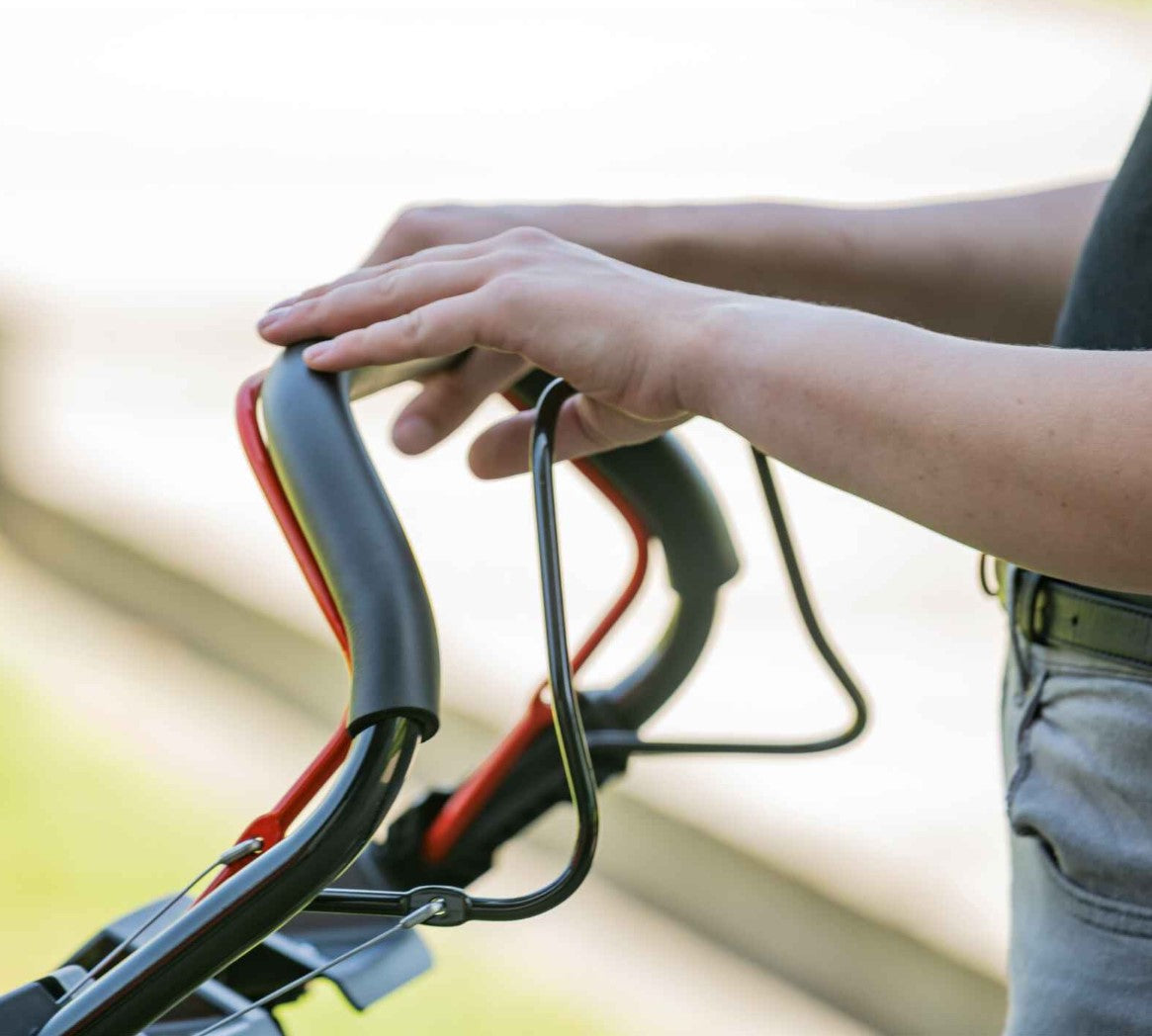 SCHEPPACH ms173-51e Rasaerba a scoppio semovente avviamento elettrico 173cc 51cm