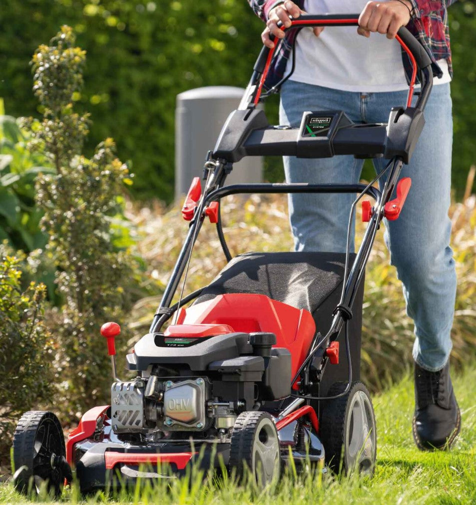 SCHEPPACH ms173-51e Rasaerba a scoppio semovente avviamento elettrico 173cc 51cm