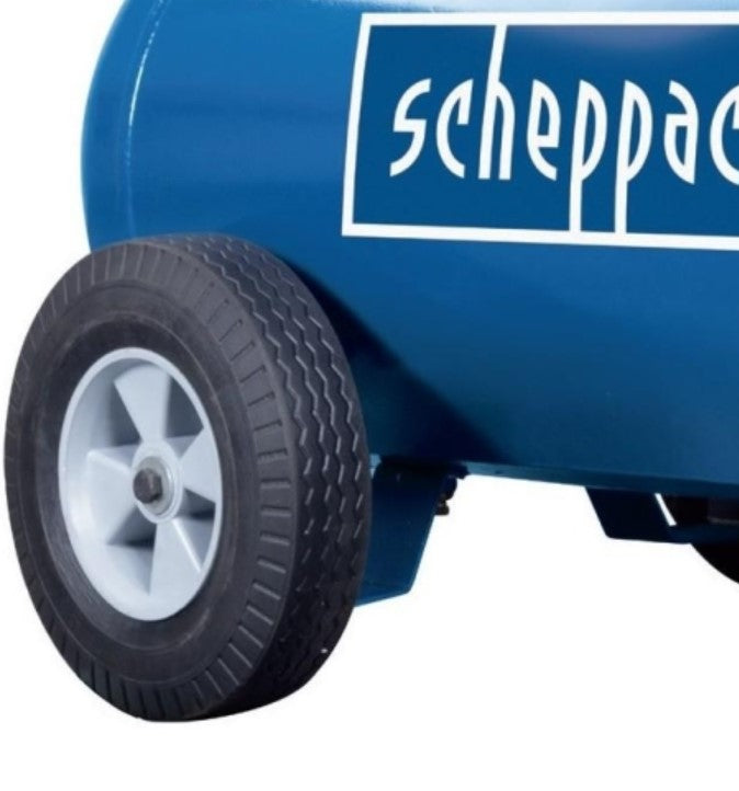 Scheppach hc550tc 400v Compressore a cinghia 100lt 3 cilindri 4cv 10 bar