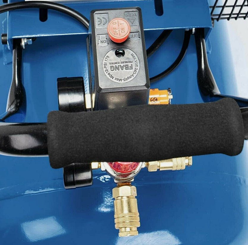 Scheppach hc550tc 400v Compressore a cinghia 100lt 3 cilindri 4cv 10 bar