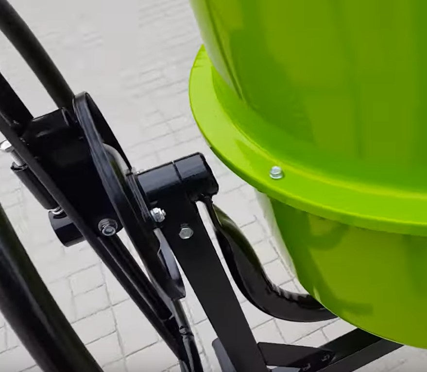 ZIPPER ZI-BTM130 BETONIERA ELETTRICA 130L 550W IMPASTATRICE MISCELATORE CEMENTO