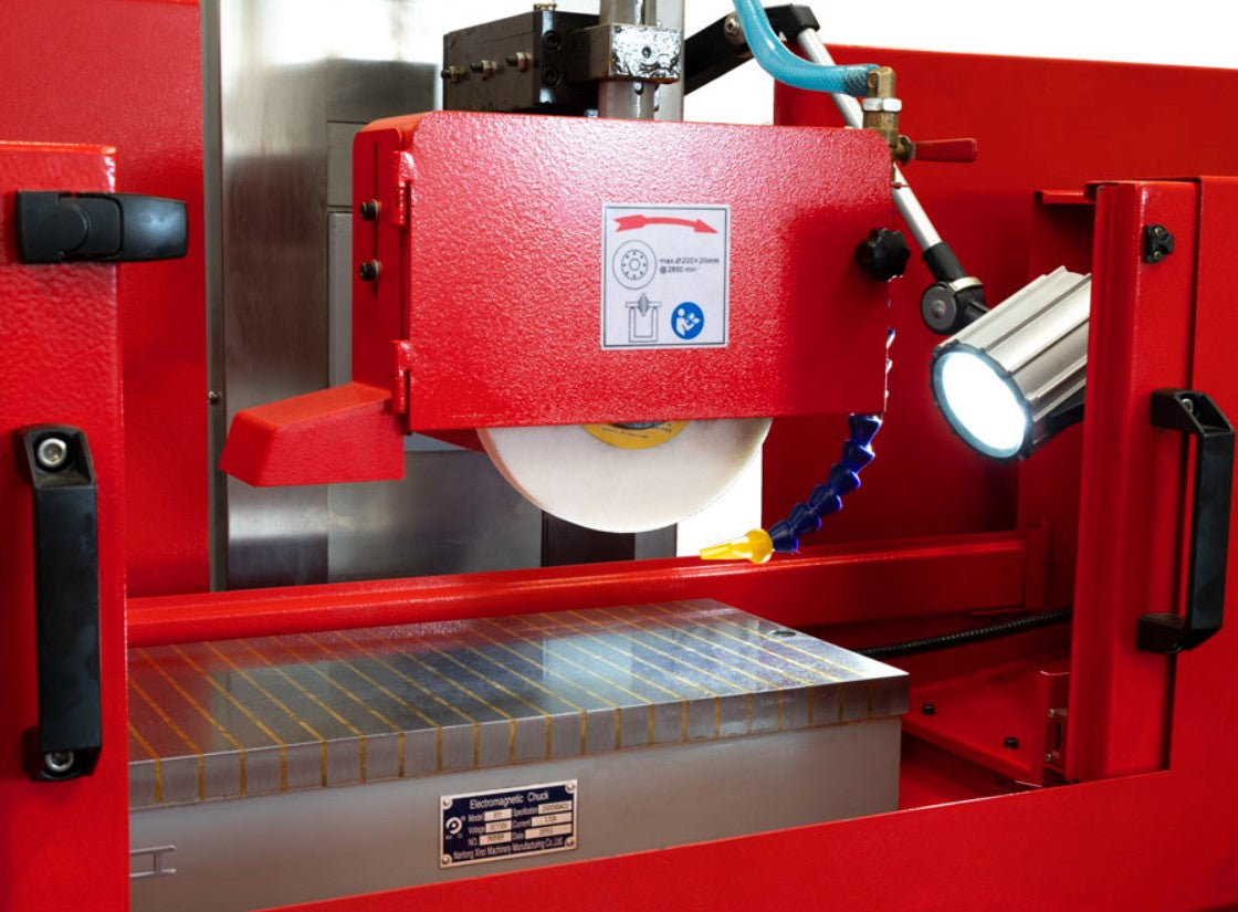 Holzmann FSM25AUTO_400V rettificatrice per superfici metalli ciclo automatico spegnifiamma