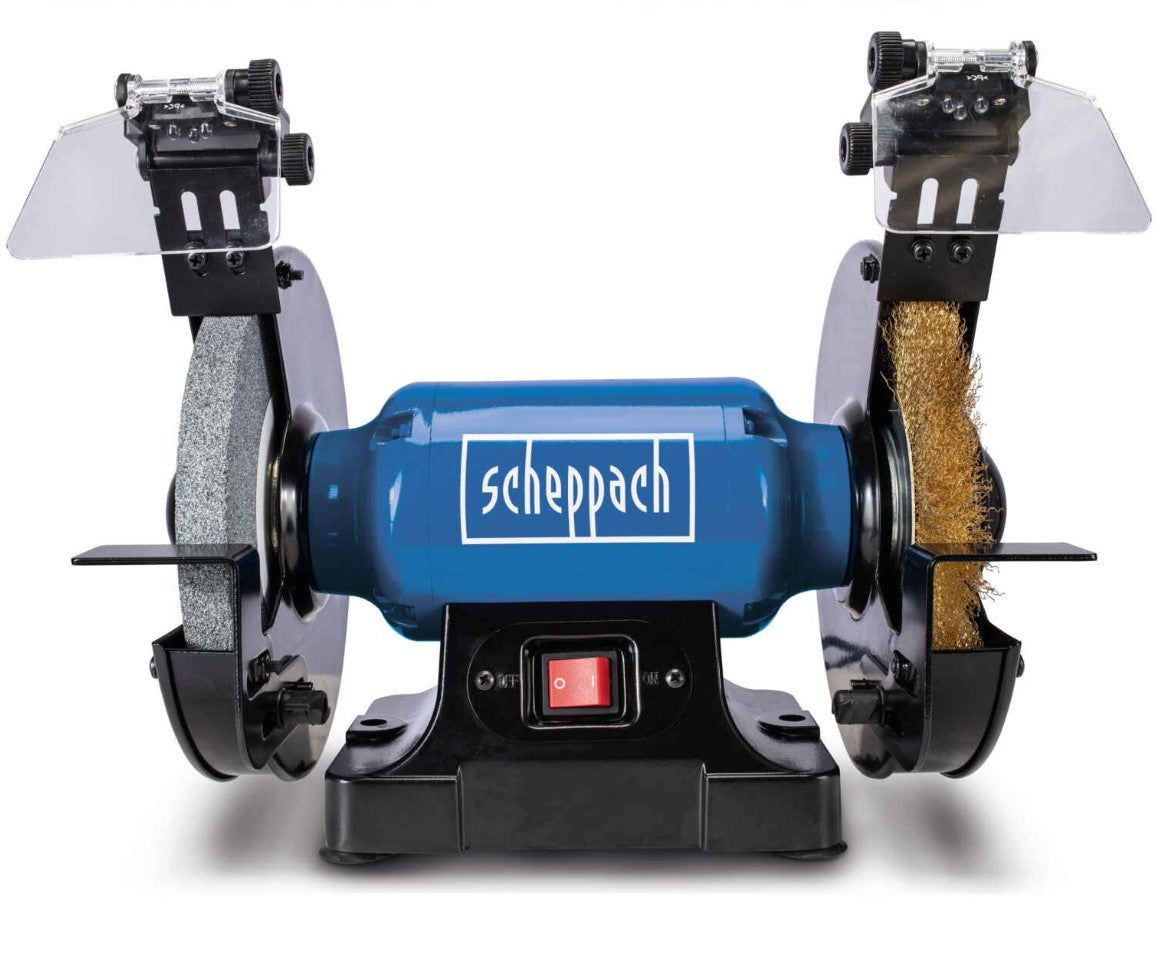SCHEPPACH sm200lb luce led Smerigliatrice da banco mola e spazzola 200mm 500W 220V