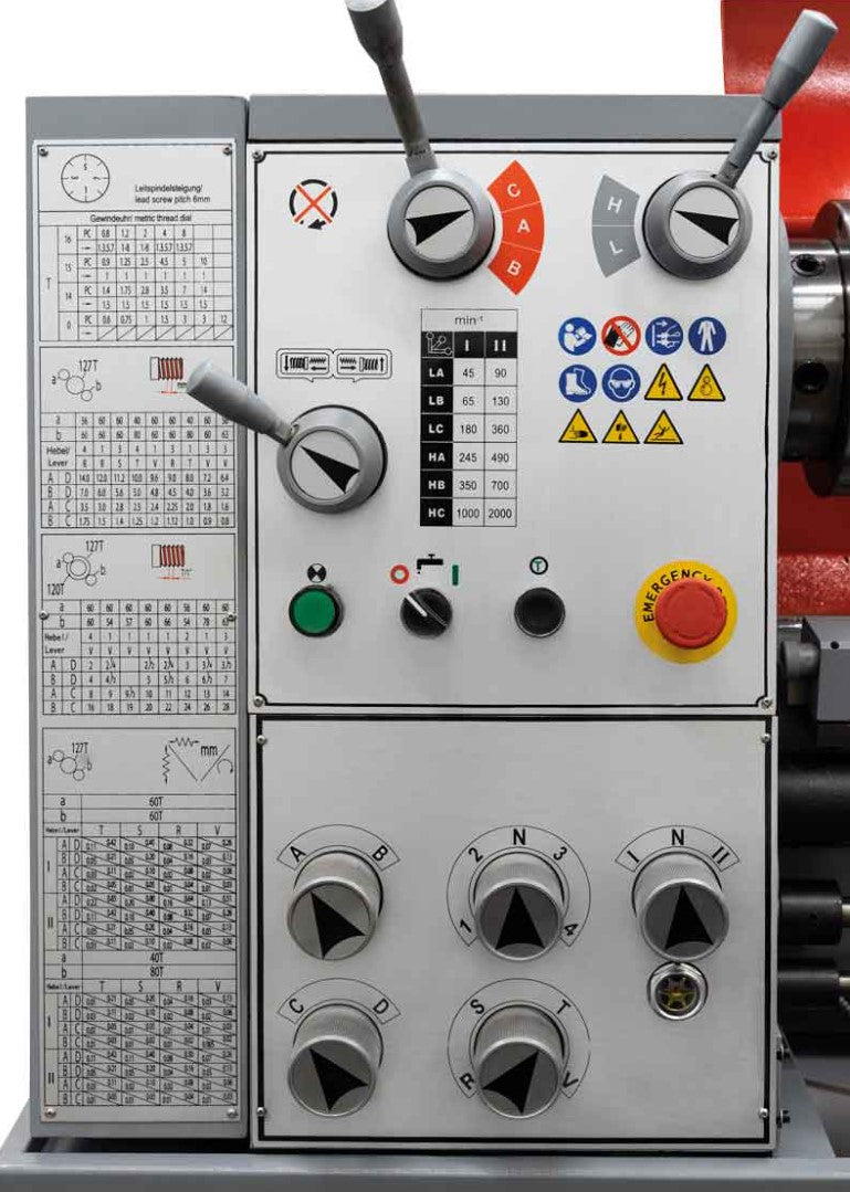 HOLZMANN ed1000kdig Tornio parallelo da ferro metallo con visualizzatore 400v