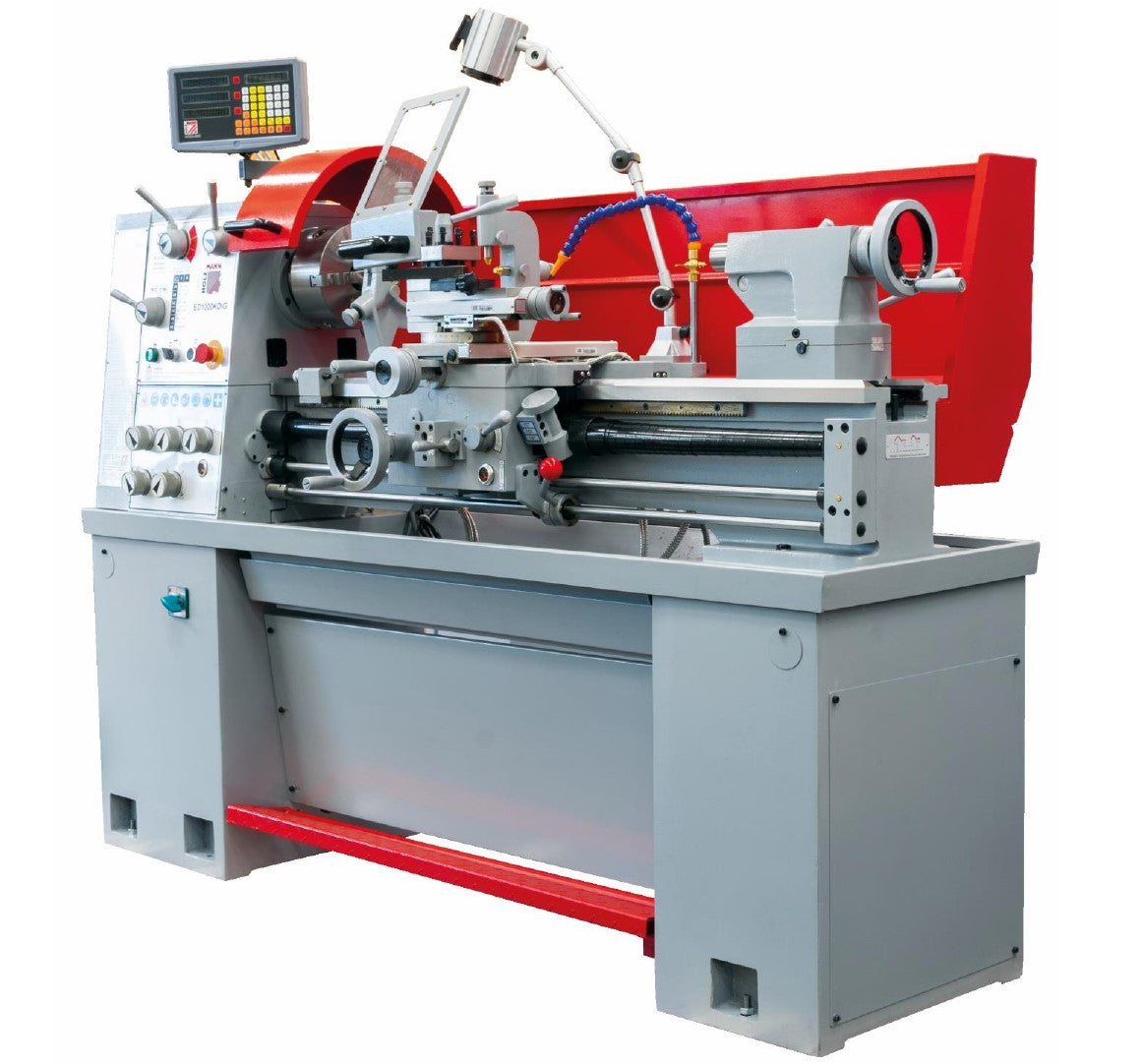 HOLZMANN ed1000kdig Tornio parallelo da ferro metallo con visualizzatore 400v