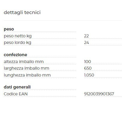 Holzmann BASE APPOGGIO PER CALANDRA UBM1070