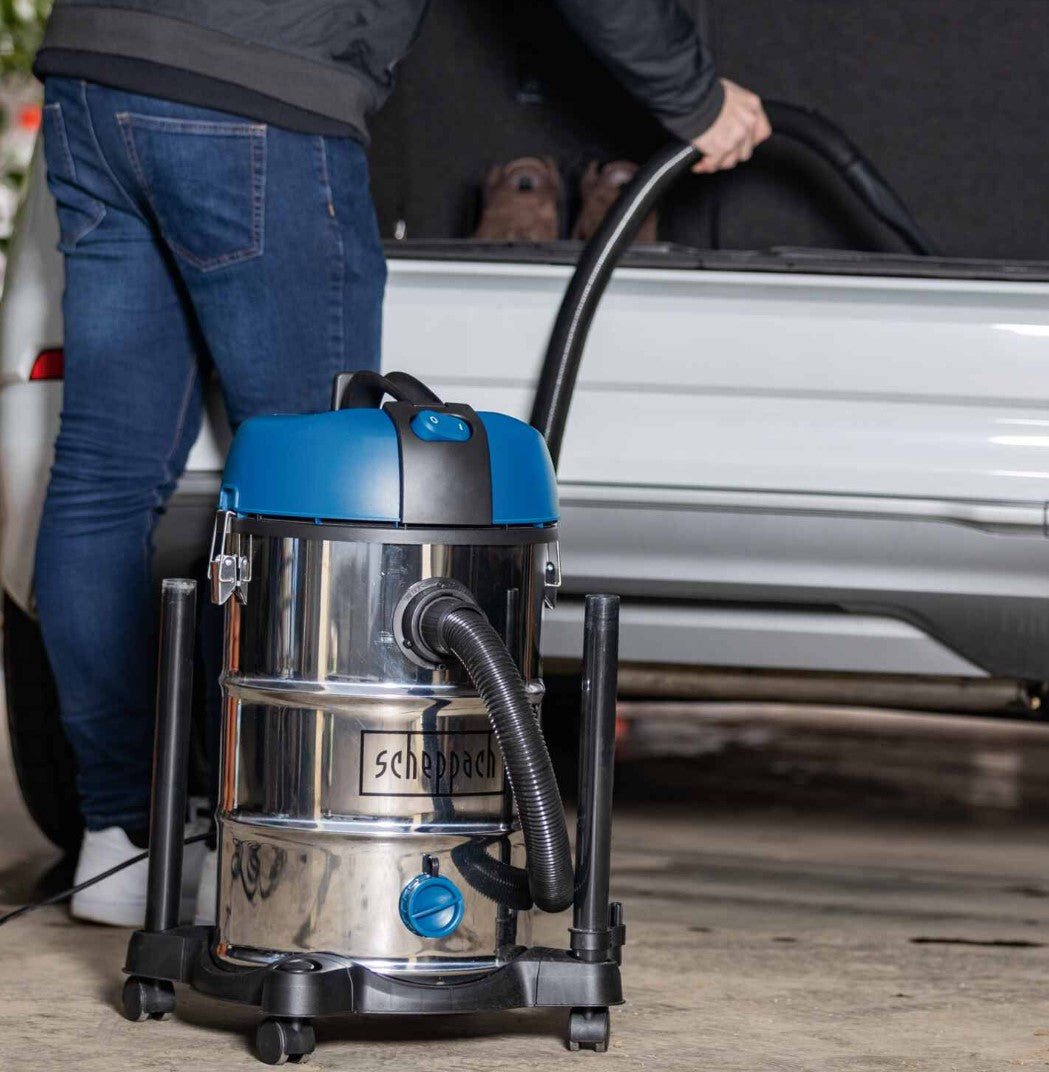Scheppach NTS30v2 Aspirapolvere solidi e liquidi 30 litri 1200W