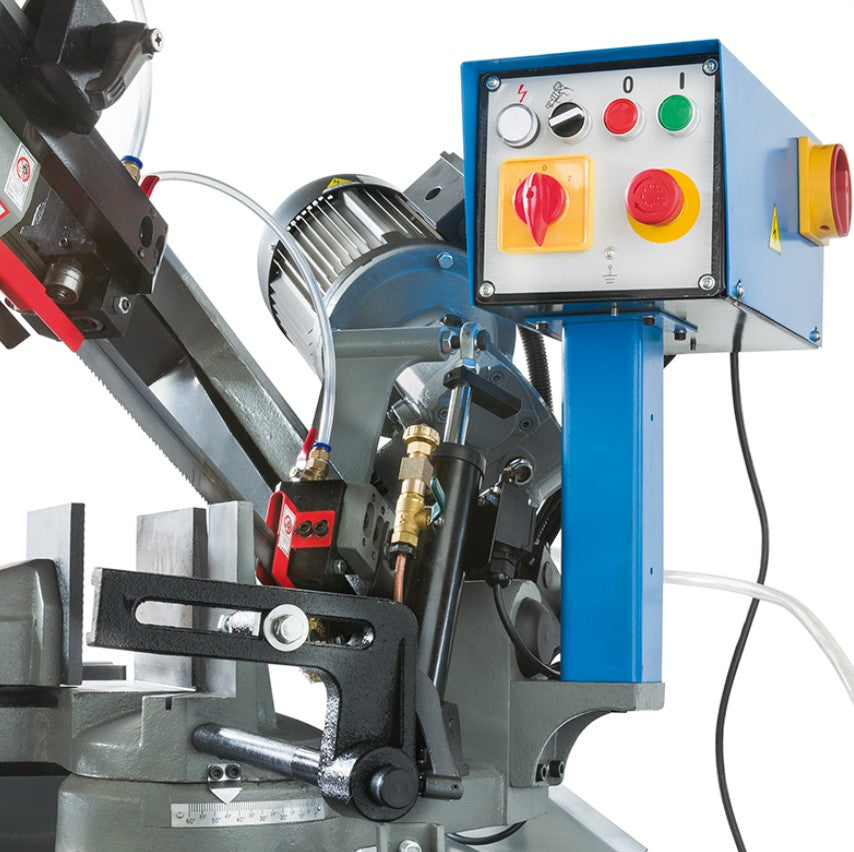 Fervi 0273 - Segatrice a nastro con discesa manuale e idraulica