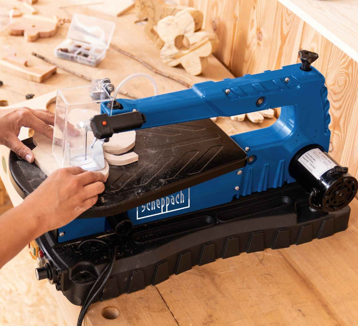 Scheppach DECO SWITCH Sega da traforo con pedale