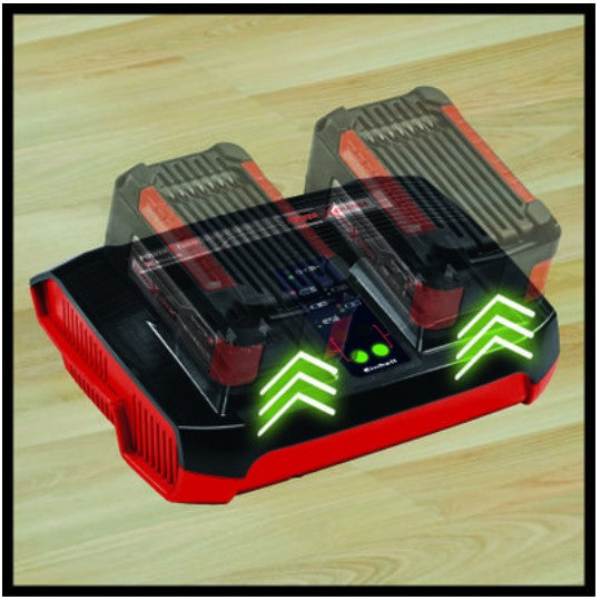 Einhell Caricabatteria PXC 3ah doppio X-Twincharger 18v x-change