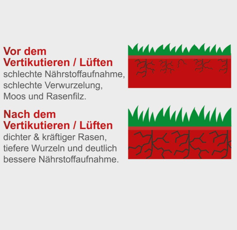 Scheppach sc38 Arieggiatore scarificatore elettrico 38cm 45lt 16-24 lame
