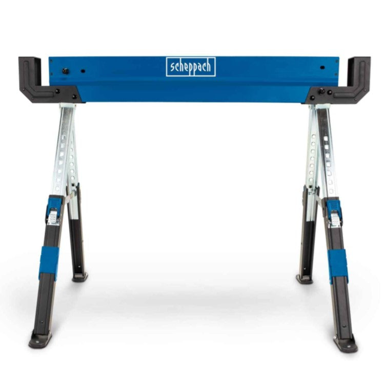 Scheppach mwb600 Coppia cavalletti pieghevoli Altezza 61,8-82 cm