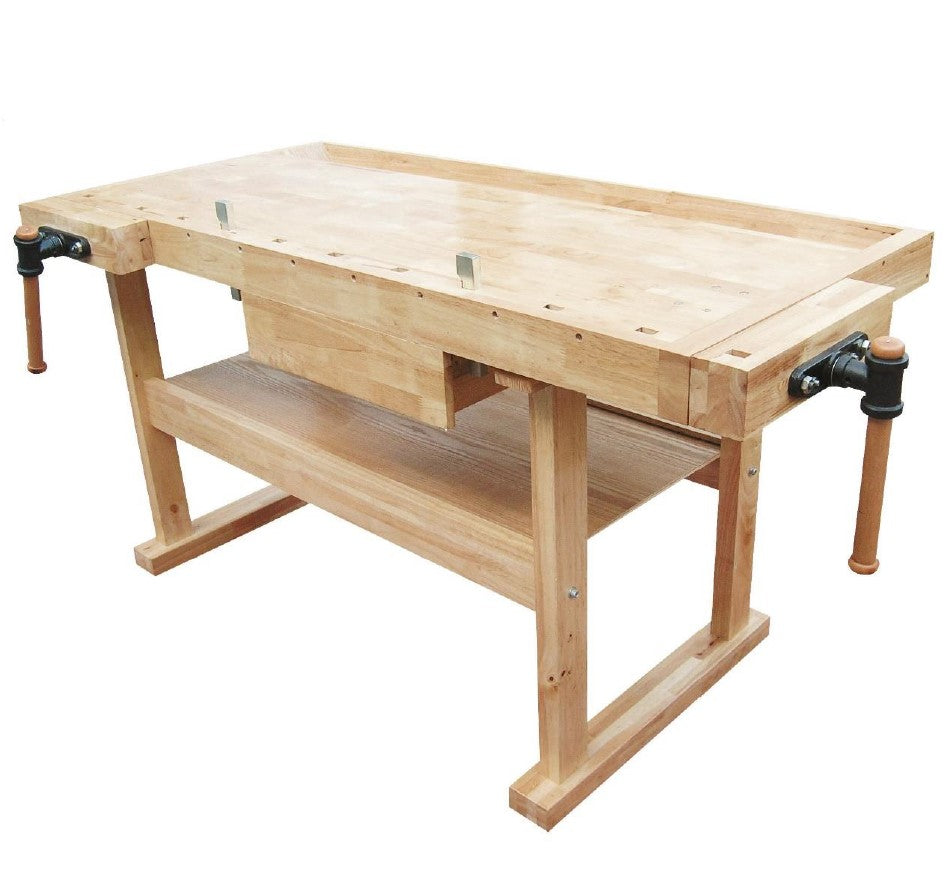 Holzmann wb160L Banco da lavoro in legno falegname 1600x820x820 mm