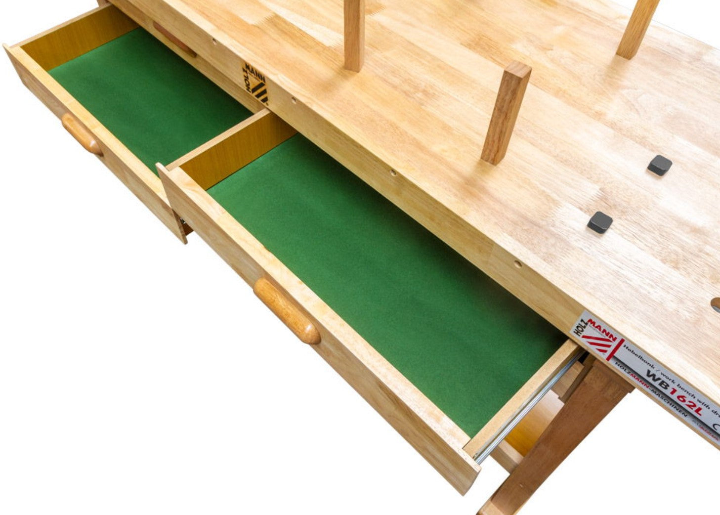 Holzmann wb162l Banco da lavoro in legno falegname 1625-1640x510x860 mm