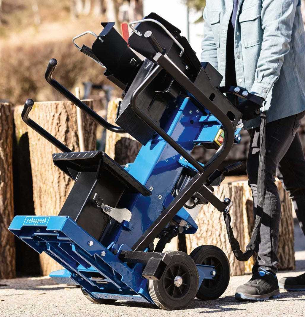 Scheppach compact 15t 400v Spaccalegna elettrico verticale 1070mm 15 tonnellate 3500w