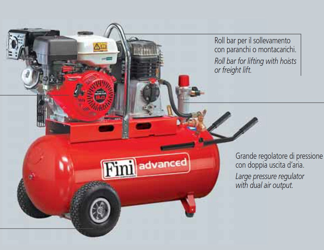 Compressore Fini Pneumair BK119-100-9S AP