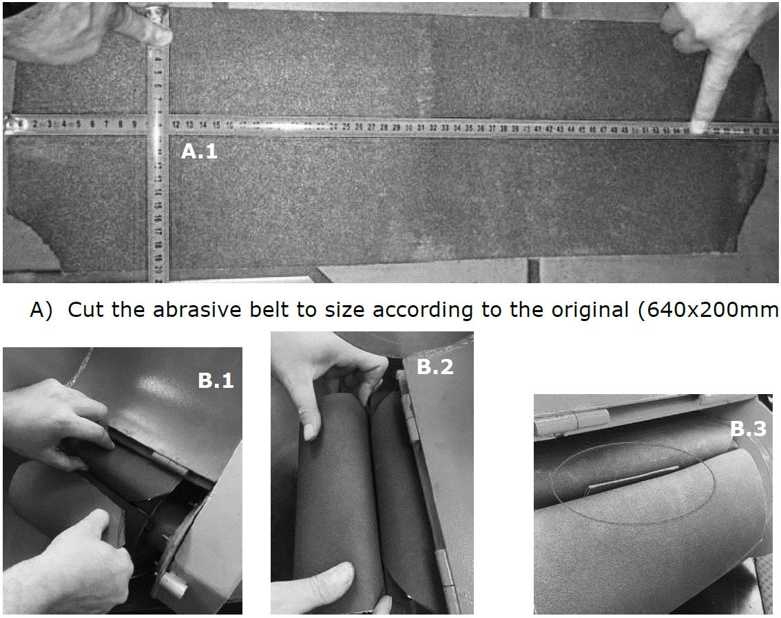 Holzmann PSM2_230V lucidatrice per parquet in legno