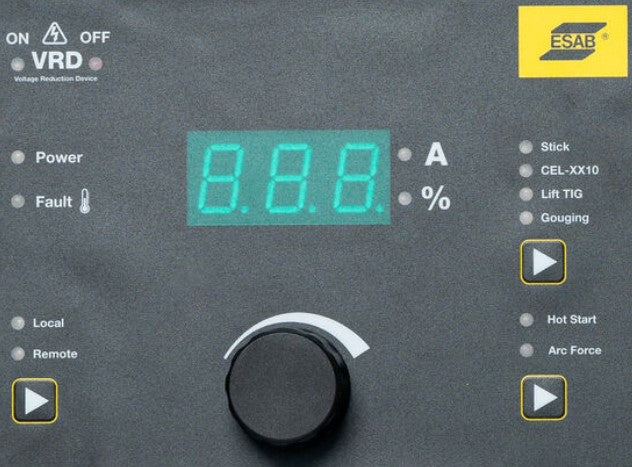 Esab Fabricator ES 410iC mma / tig scriccature ad arco-carbone