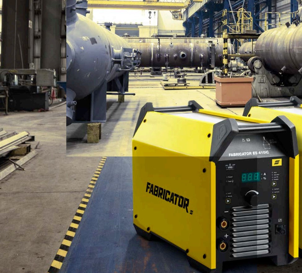 Esab Fabricator ES 410iC mma / tig scriccature ad arco-carbone