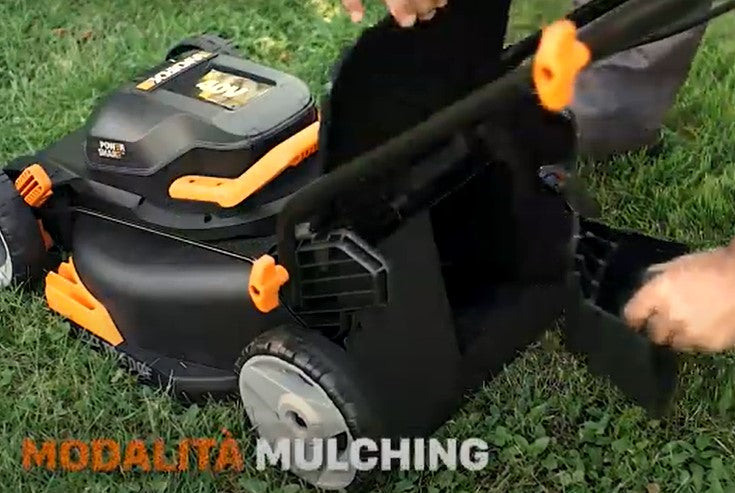 Worx tappo / inserto mulching per pacciamatura compatibile con WG743E