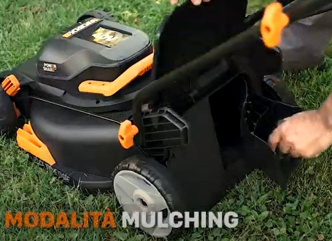 Worx tappo / inserto mulching per pacciamatura compatibile con WG743E