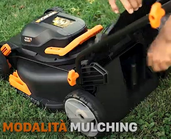 Worx tappo / inserto mulching per pacciamatura compatibile con WG743E