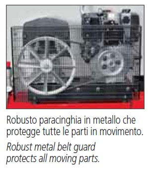 Fini BK119-270F-11 motocompressore a diesel 10 bar , 270 l 1400 giri , ( batteria non inclusa )