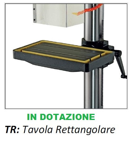 SERRMAC R32 E 380V CON DISCESA AUTOMATICA 30003 E MANDRINO 3-16 MM 9460003