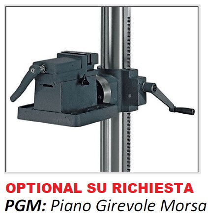 SERRMAC R32 E 380V CON DISCESA AUTOMATICA 30003 E MANDRINO 3-16 MM 9460003